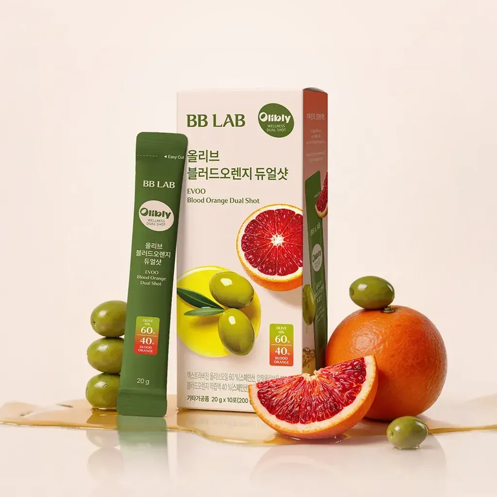 JuzBeauty_JuzBeautyMalaysia_JuzPretty_Authentic_Kbeauty_Malaysia_Skin_Care_Cosmetics_K-beauty_Health_Care_korean_streetwear_Nutrione BB LAB Organic Olive Blood Orange Dual Shot BBLAB 有机橄榄血橙双效饮2