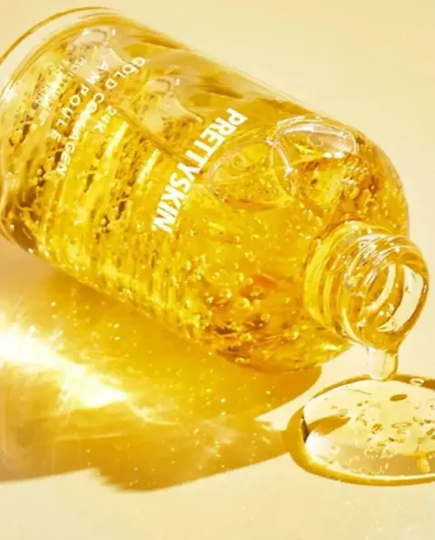 JuzBeauty_JuzBeautyMalaysia_JuzPretty_Authentic_Kbeauty_Malaysia_Skin_Care_Cosmetics_K-beauty_Health_Care_korean_streetwear_PRETTYSKIN 24K Gold Collagen Ampoule PRETTY SKIN 24K黄金胶原安瓶5