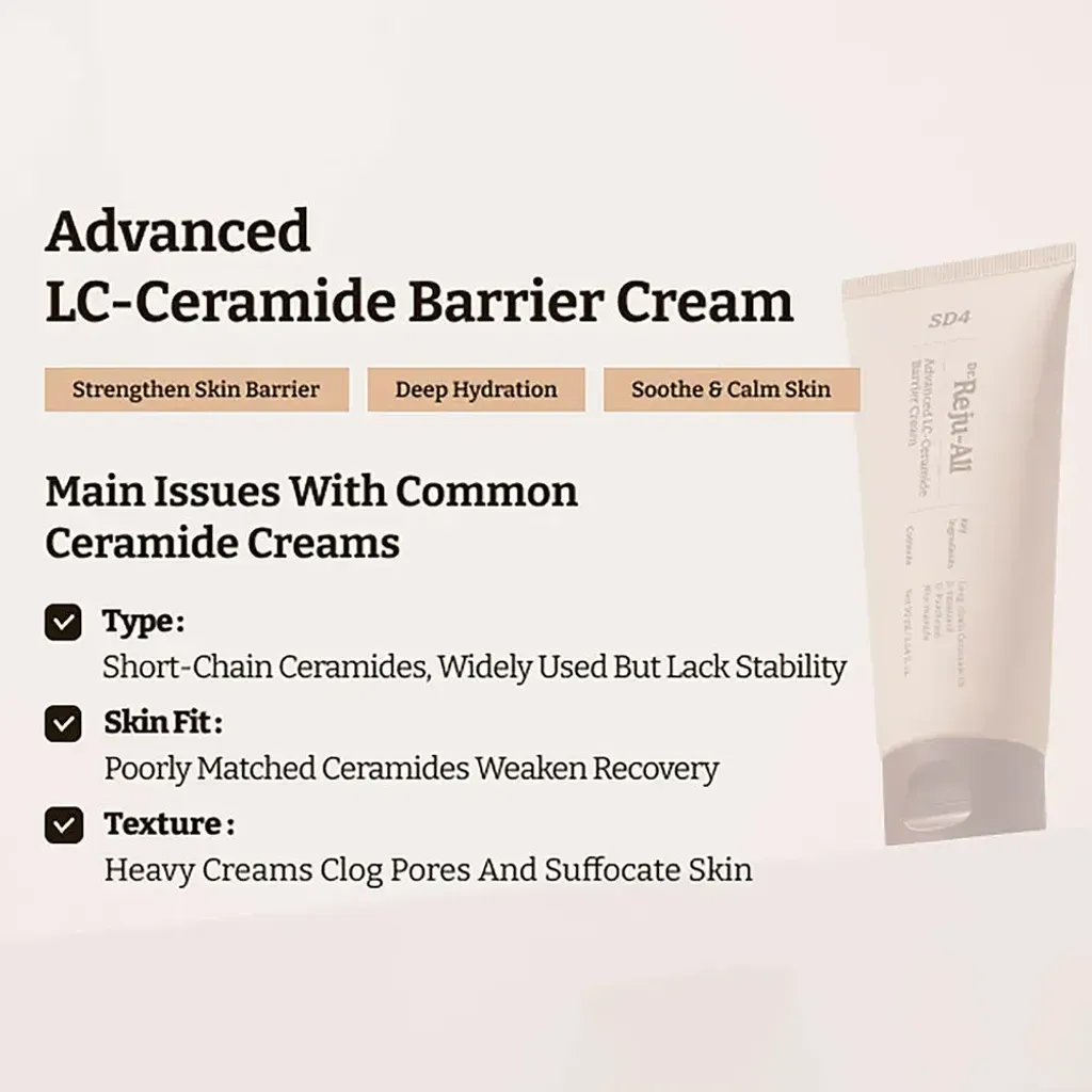JuzBeauty_JuzBeautyMalaysia_JuzPretty_Authentic_Kbeauty_Malaysia_Skin_Care_Cosmetics_K-beauty_Health_Care_korean_streetwear_DR REJU-ALL Advanced LC-Ceramide Barrier Cream Dr RejuAll LC神经酰胺屏障面霜10