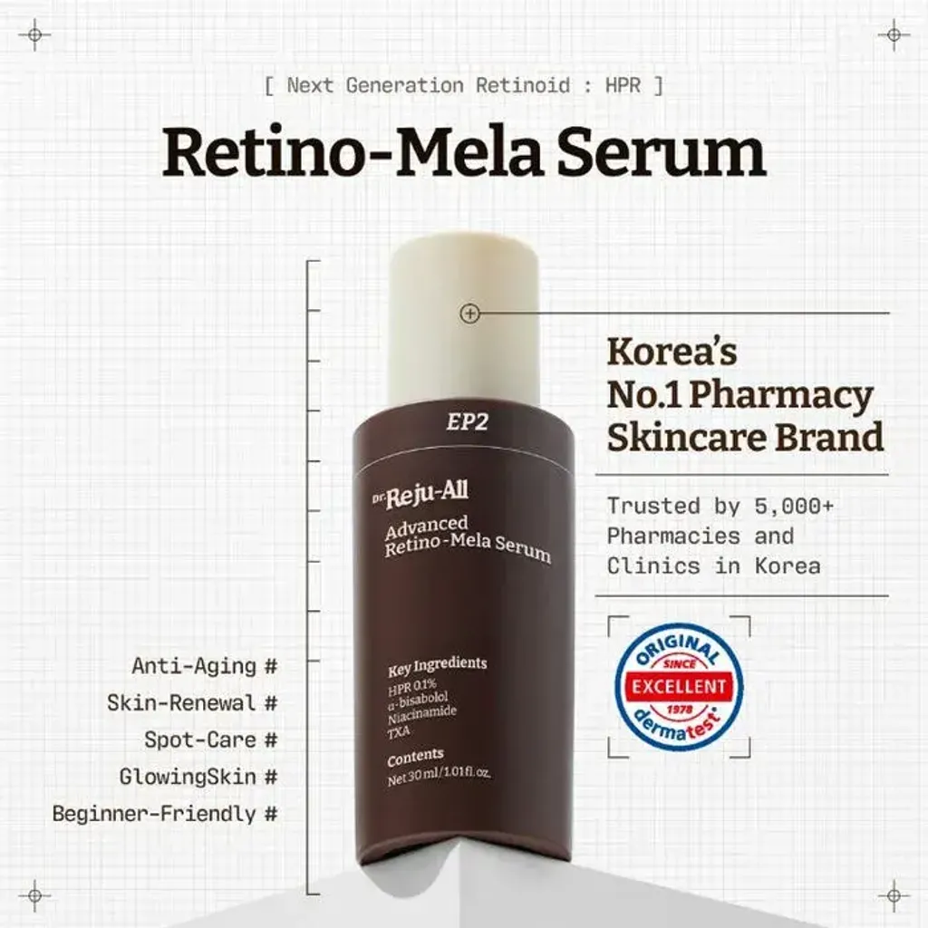 JuzBeauty_JuzBeautyMalaysia_JuzPretty_Authentic_Kbeauty_Malaysia_Skin_Care_Cosmetics_K-beauty_Health_Care_korean_streetwear_DR REJU-ALL Advanced Retino-Mela Serum DR REJUALL 视黄醇美白弹力精华6