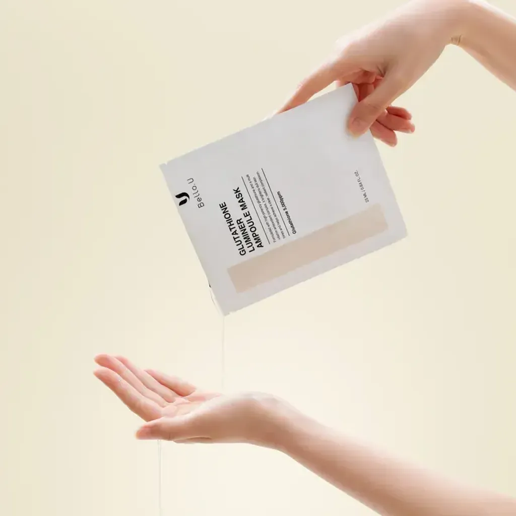 JuzBeauty_JuzBeautyMalaysia_JuzPretty_Authentic_Kbeauty_Malaysia_Skin_Care_Cosmetics_K-beauty_Health_Care_korean_streetwear_BELLO U Glutathione Liposome Ampoule Mask 谷胱甘肽面膜3