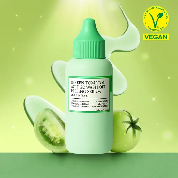 JuzBeauty_JuzBeautyMalaysia_JuzPretty_Authentic_Kbeauty_Malaysia_Skin_Care_Cosmetics_K-beauty_Health_Care_korean_streetwear_FULLY Green Tomato Acid 20 Wash-Off Peeling Serum 绿番茄 Acid 20 焕肤精华21