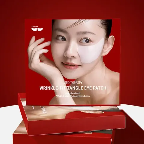 JuzBeauty_JuzBeautyMalaysia_JuzPretty_Authentic_Kbeauty_Malaysia_Skin_Care_Cosmetics_K-beauty_Health_Care_korean_streetwear_MEDITHERAPY Wrinkle-fit Tangle Eye Patch 紧致胶原蛋白眼膜1