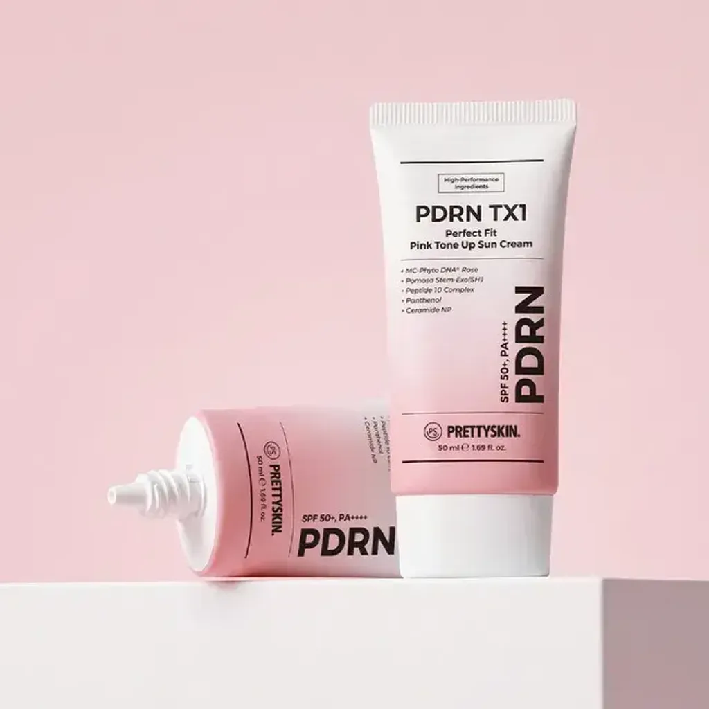 JuzBeauty_JuzBeautyMalaysia_JuzPretty_Authentic_Kbeauty_Malaysia_Skin_Care_Cosmetics_K-beauty_Health_Care_korean_streetwear_PRETTYSKIN TX1 Perfect Fit Pink Tone Up Sun Cream TX1提亮防晒霜1
