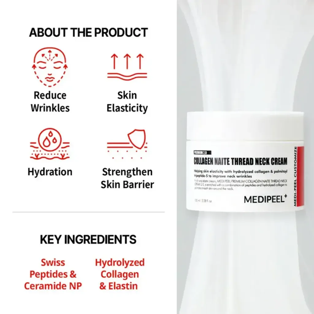 JuzBeauty_JuzBeautyMalaysia_JuzPretty_Authentic_Kbeauty_Malaysia_Skin_Care_Cosmetics_K-beauty_Health_Care_korean_streetwear_MEDIPEEL Collagen Naite Thread Neck Cream Premium 20 MEDI-PEEL 年轮拉丝颈霜4