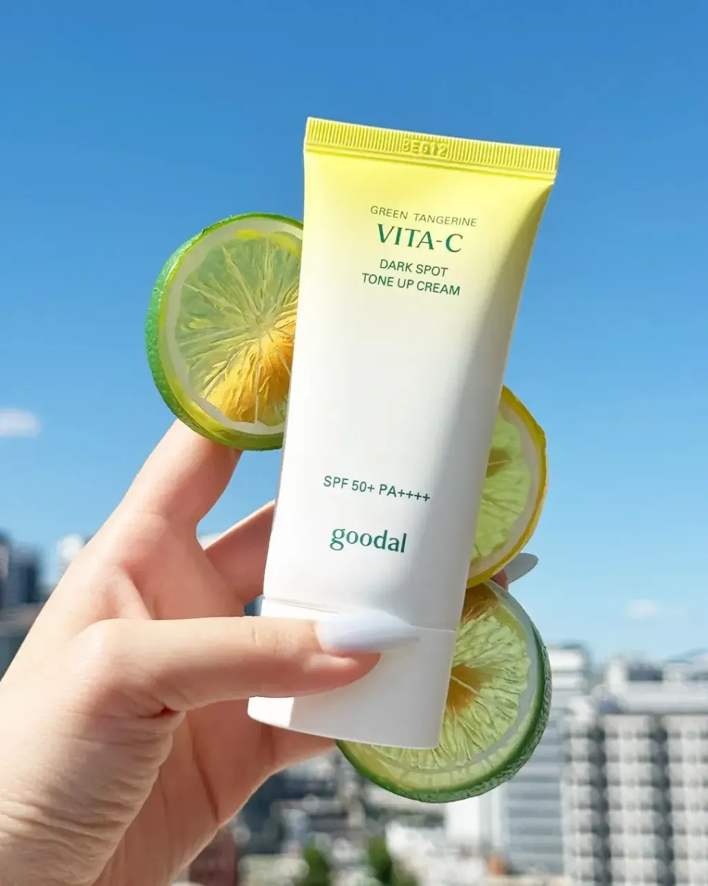 JuzBeauty_JuzBeautyMalaysia_JuzPretty_Authentic_Kbeauty_Malaysia_Skin_Care_Cosmetics_K-beauty_Health_Care_korean_streetwear_GOODAL Green Tangerine Vita C Dark Spot Tone Up Cream 青橘VC素颜霜6