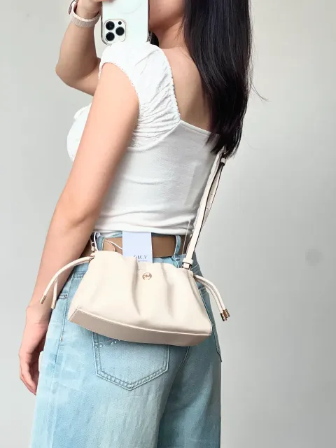 JuzBeauty_JuzBeautyMalaysia_JuzPretty_Authentic_Kbeauty_Malaysia_Skin_Care_Cosmetics_K-beauty_Health_Care_korean_streetwear_MICHAEL KORS 35T6GMTC5U Matilda Small Crossbody in Cream 斜挎包6