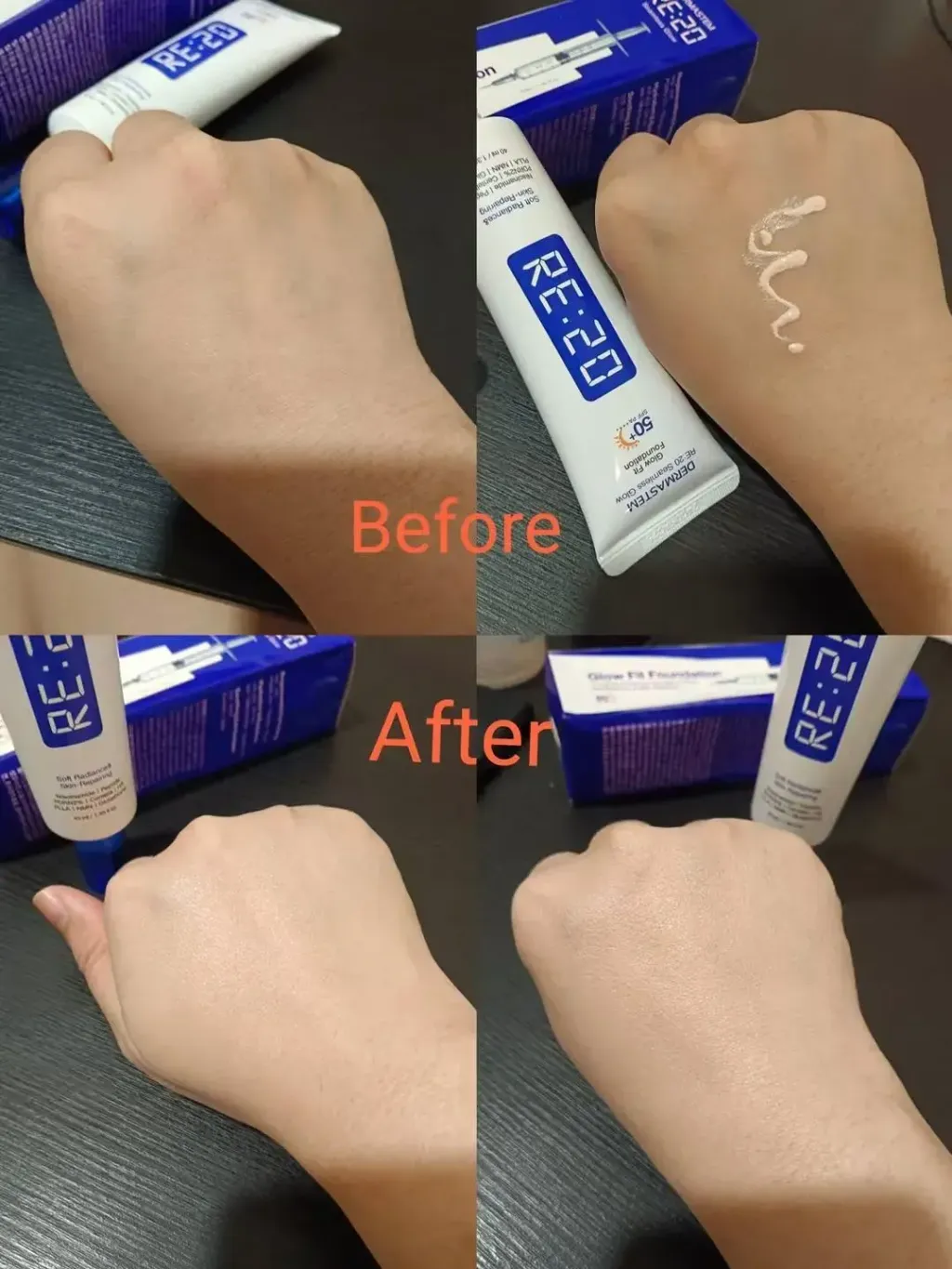 JuzBeauty_JuzBeautyMalaysia_JuzPretty_Authentic_Kbeauty_Malaysia_Skin_Care_Cosmetics_K-beauty_Health_Care_korean_streetwear_DERMASTEM RE:20 Seamless Glow Fit Foundation空气霜8