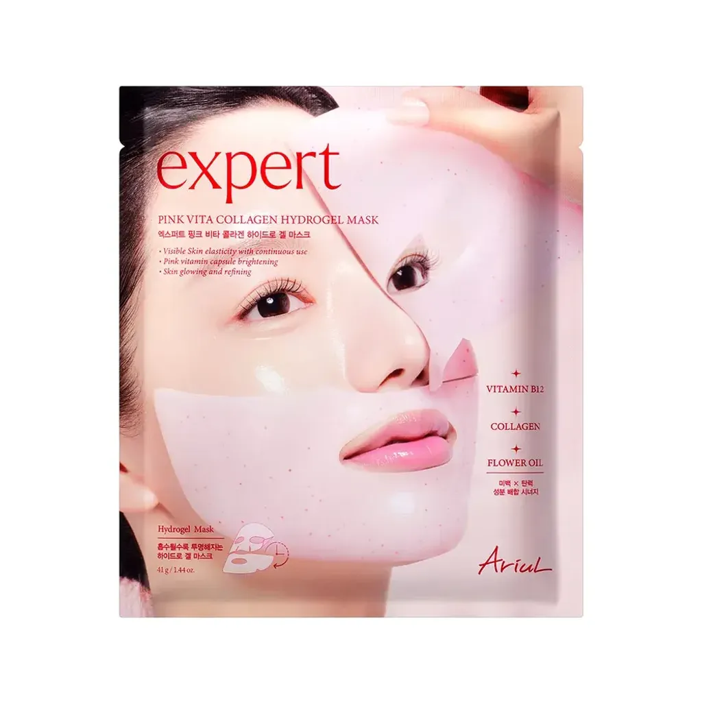 JuzBeauty_JuzBeautyMalaysia_JuzPretty_Authentic_Kbeauty_Malaysia_Skin_Care_Cosmetics_K-beauty_Health_Care_korean_streetwear_ARIUL EXPERT PINK VITA COLLAGEN Hydrogel Mask 专家胶原蛋白水凝胶面膜21