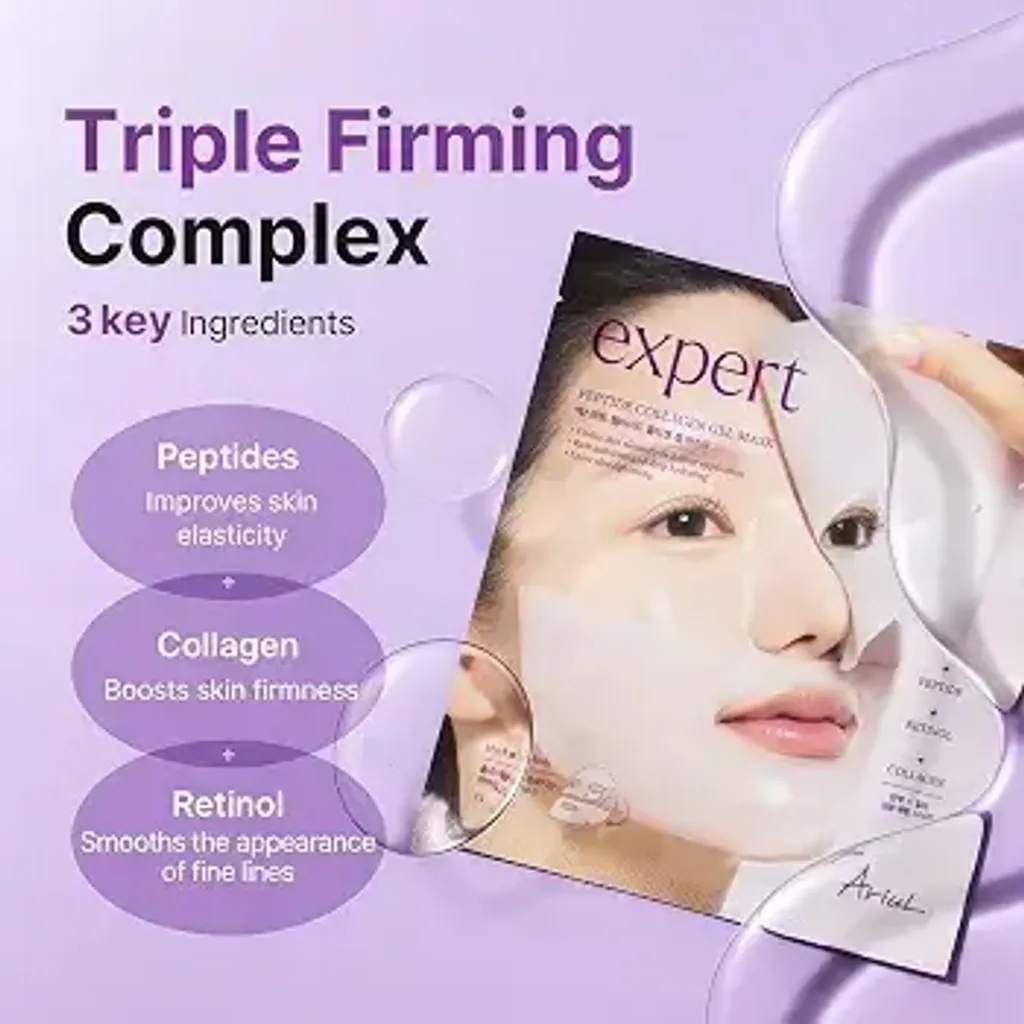 JuzBeauty_JuzBeautyMalaysia_JuzPretty_Authentic_Kbeauty_Malaysia_Skin_Care_Cosmetics_K-beauty_Health_Care_korean_streetwear_ARIUL EXPERT COLLAGEN Hydrogel Mask 专家胶原蛋白水凝胶面膜3