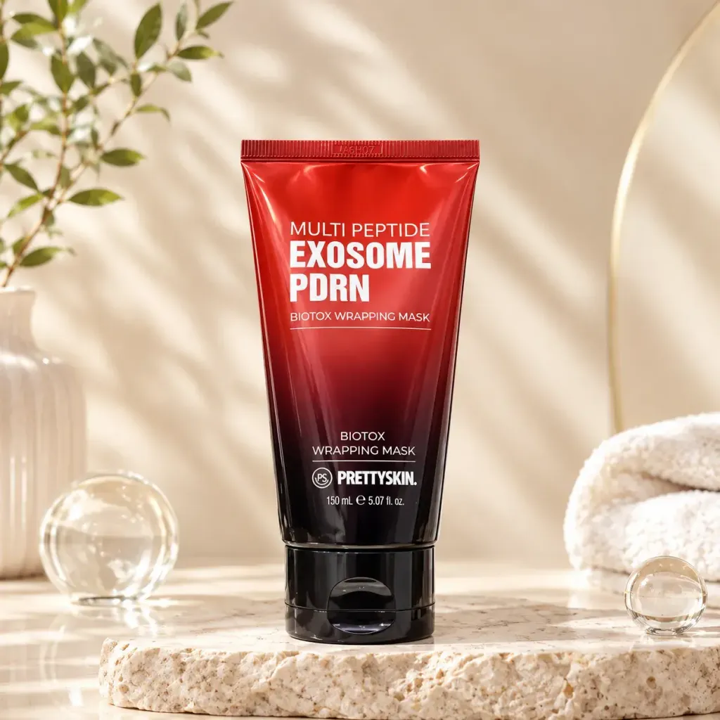 JuzBeauty_JuzBeautyMalaysia_JuzPretty_Authentic_Kbeauty_Malaysia_Skin_Care_Cosmetics_K-beauty_Health_Care_korean_streetwear_PRETTYSKIN Multi Peptide Exosome PDRN Biotox Wrapping Mask 多肽外泌体PDRN涂抹面膜 