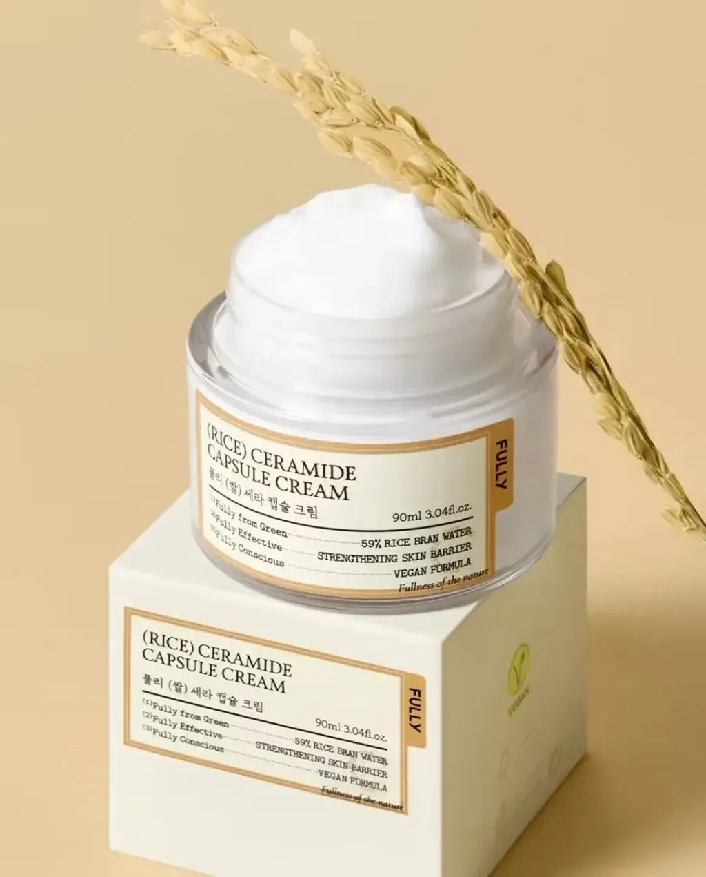 JuzBeauty_JuzBeautyMalaysia_JuzPretty_Authentic_Kbeauty_Malaysia_Skin_Care_Cosmetics_K-beauty_Health_Care_korean_streetwear_FULLY Rice Ceramide Capsule Cream 大米胶囊保湿面霜 15