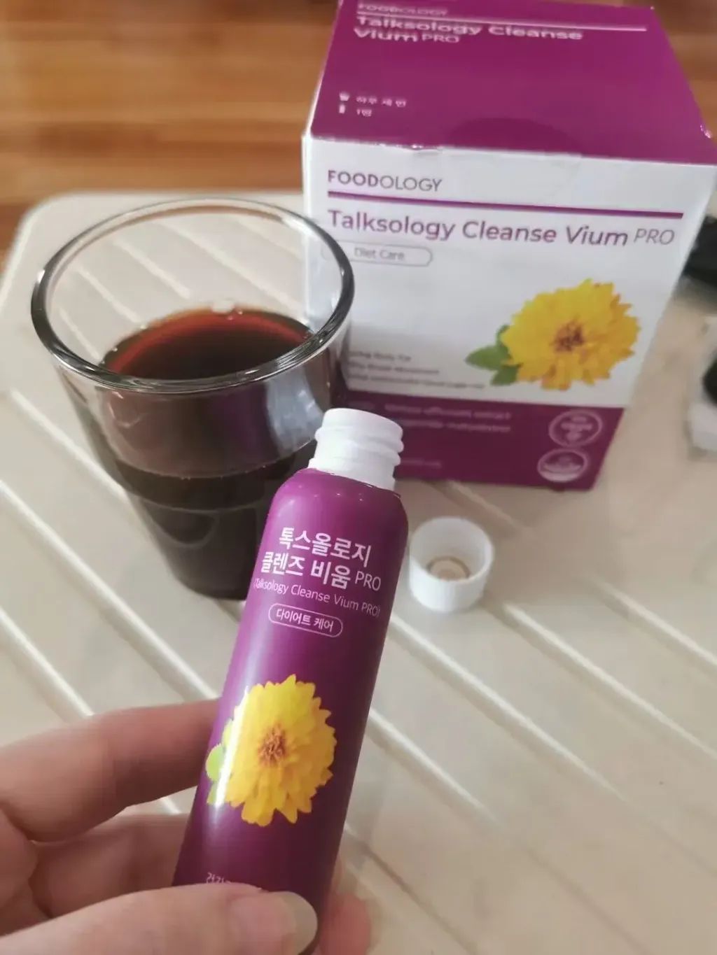 JuzBeauty_JuzBeautyMalaysia_JuzPretty_Authentic_Kbeauty_Malaysia_Skin_Care_Cosmetics_K-beauty_Health_Care_korean_streetwear_FOODOLOGY Talksology Cleanse Vium PRO 红瓶燃脂排毒饮PRO26