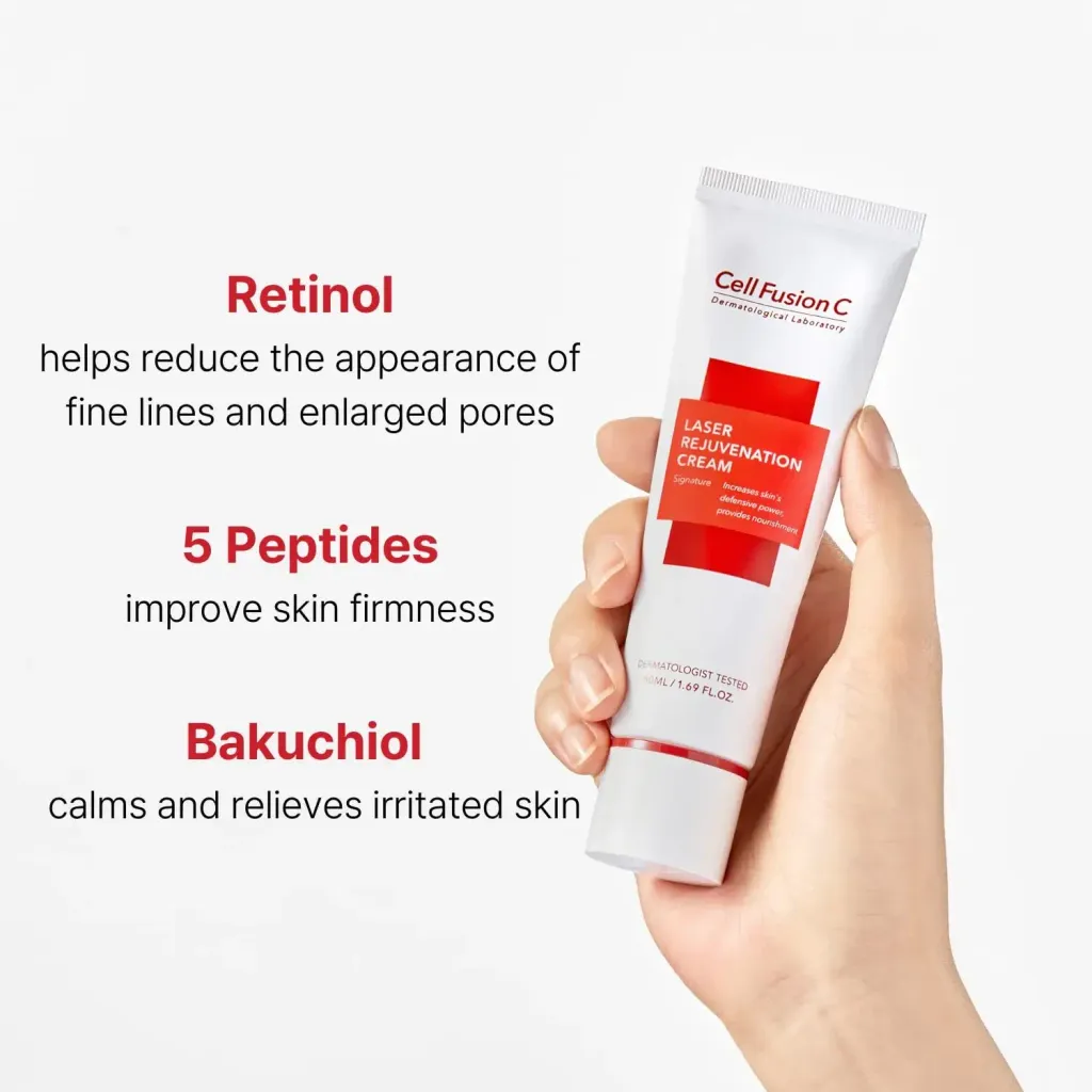 JuzBeauty_JuzBeautyMalaysia_JuzPretty_Authentic_Kbeauty_Malaysia_Skin_Care_Cosmetics_K-beauty_Health_Care_korean_streetwear_CELL FUSION C Laser Rejuvenation Cream Cica积雪草修护面霜2