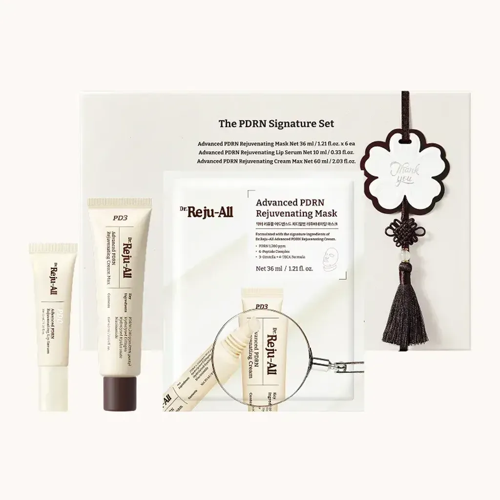 JuzBeauty_JuzBeautyMalaysia_JuzPretty_Authentic_Kbeauty_Malaysia_Skin_Care_Cosmetics_K-beauty_Health_Care_korean_streetwear_DR.REJU-ALL The PDRN Signature Set DR REJUALL PDRN 经典三件套 Cream Lip Serum Mask 5