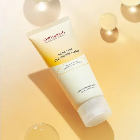 JuzBeauty_JuzBeautyMalaysia_JuzPretty_Authentic_Kbeauty_Malaysia_Skin_Care_Cosmetics_K-beauty_Health_Care_korean_streetwear_CELL FUSION C Pore Sun Cleansing Foam 秀肤生毛孔清洁洗面奶3