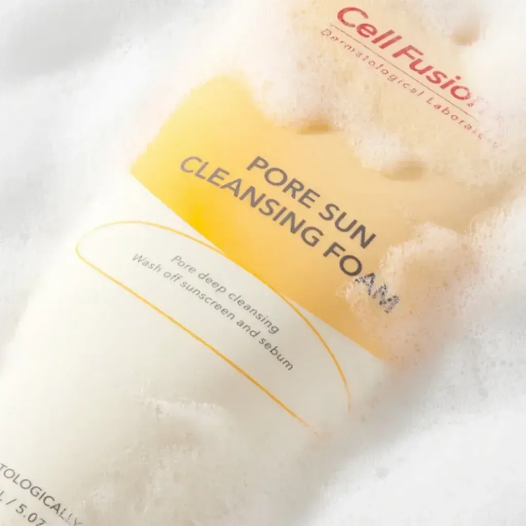 JuzBeauty_JuzBeautyMalaysia_JuzPretty_Authentic_Kbeauty_Malaysia_Skin_Care_Cosmetics_K-beauty_Health_Care_korean_streetwear_CELL FUSION C Pore Sun Cleansing Foam 秀肤生毛孔清洁洗面奶9