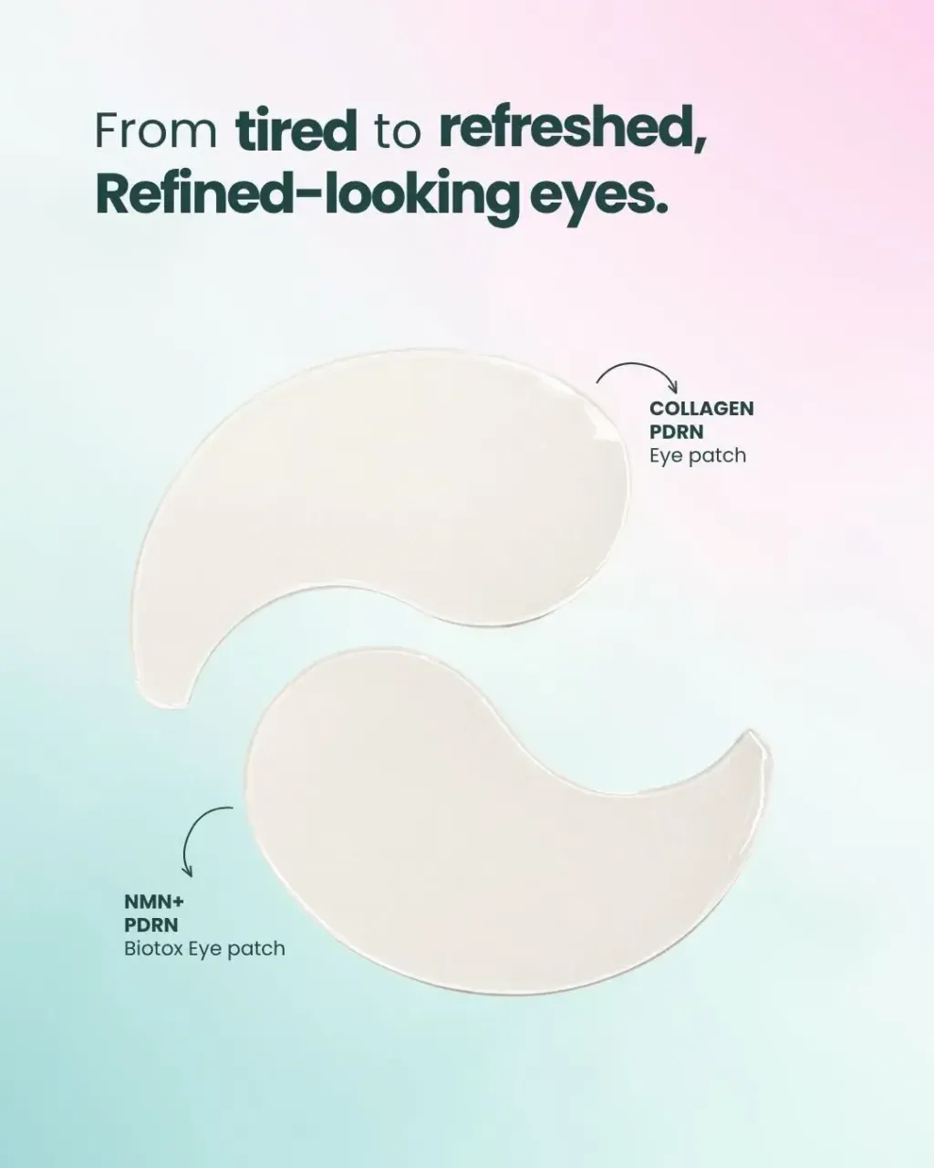 JuzBeauty_JuzBeautyMalaysia_JuzPretty_Authentic_Kbeauty_Malaysia_Skin_Care_Cosmetics_K-beauty_Health_Care_korean_streetwear_PRETTYSKIN Collagen PDRN Eye Patch 水凝胶眼贴 粉PDRN3