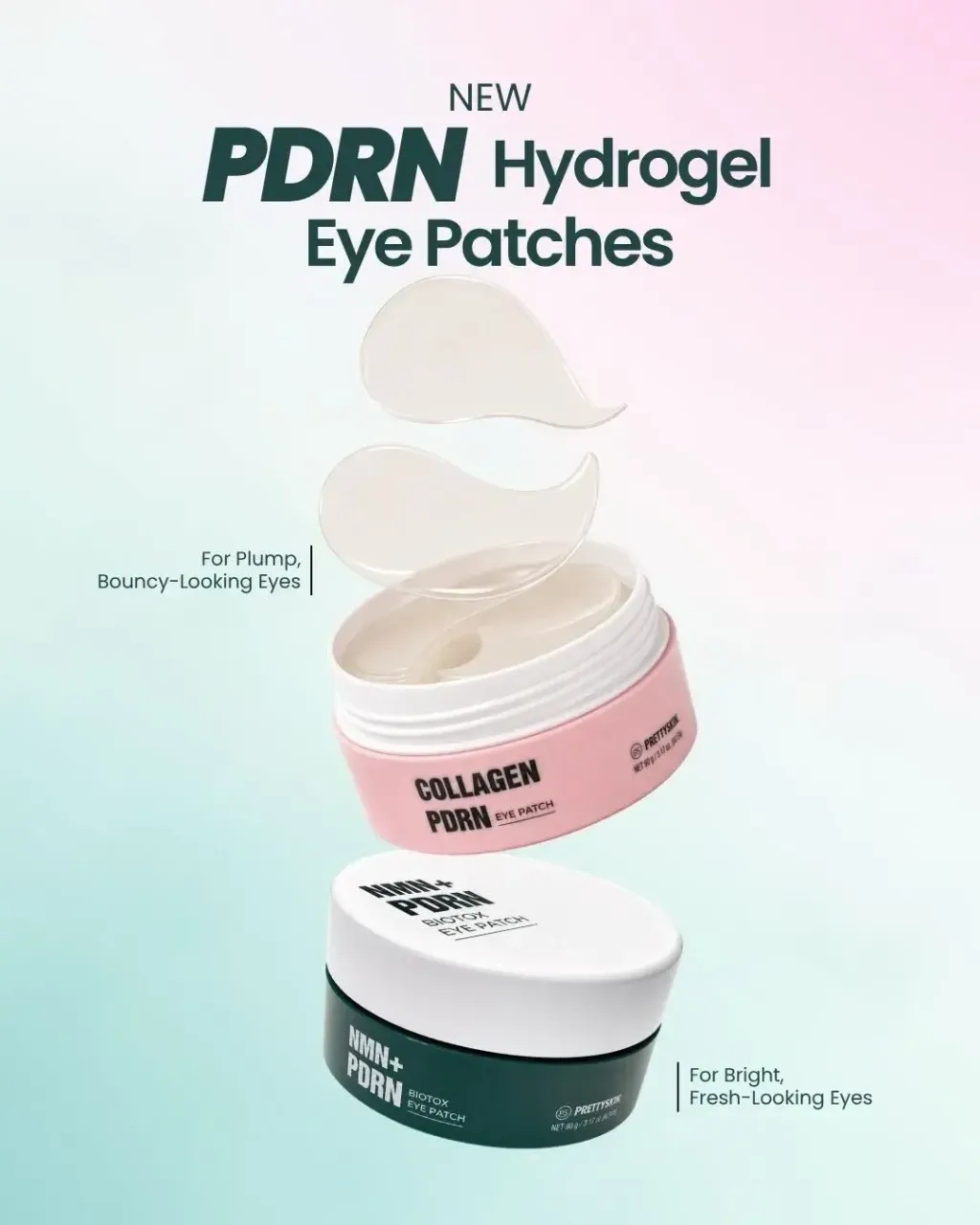 JuzBeauty_JuzBeautyMalaysia_JuzPretty_Authentic_Kbeauty_Malaysia_Skin_Care_Cosmetics_K-beauty_Health_Care_korean_streetwear_PRETTYSKIN Collagen PDRN Eye Patch 水凝胶眼贴 粉PDRN5
