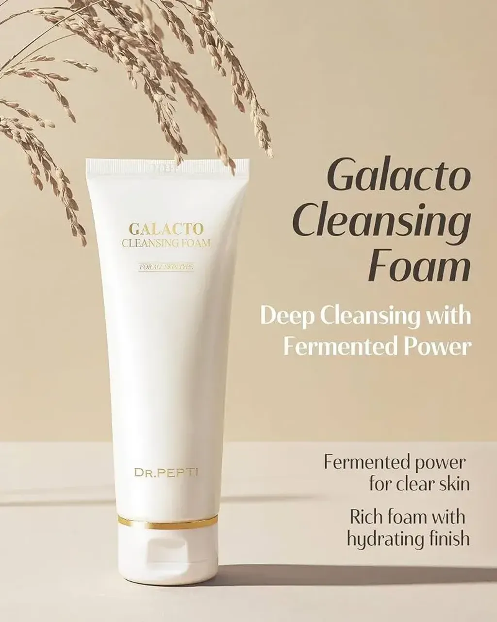 JuzBeauty_JuzBeautyMalaysia_JuzPretty_Authentic_Kbeauty_Malaysia_Skin_Care_Cosmetics_K-beauty_Health_Care_korean_streetwear_DR.PEPTI Galacto Cleansing Foam 半乳糖洁面泡沫 5