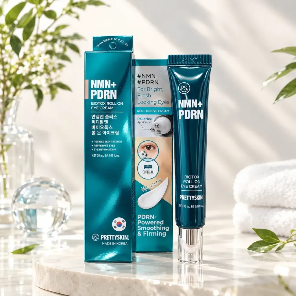 JuzBeauty_JuzBeautyMalaysia_JuzPretty_Authentic_Kbeauty_Malaysia_Skin_Care_Cosmetics_K-beauty_Health_Care_korean_streetwear_PRETTYSKIN NMN+PDRN Biotox Roll On Eye Cream PRETTY SKIN NMN+PDRN Biotox 滚珠按摩眼霜 3