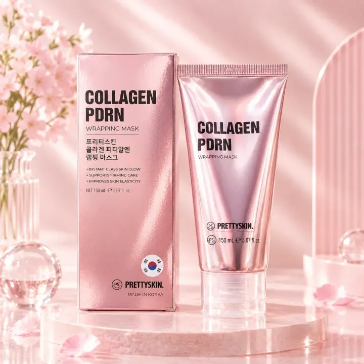 JuzBeauty_JuzBeautyMalaysia_JuzPretty_Authentic_Kbeauty_Malaysia_Skin_Care_Cosmetics_K-beauty_Health_Care_korean_streetwear_PRETTYSKIN Collagen PDRN Wrapping Mask PRETTY SKIN 胶原PDRN撕拉面膜