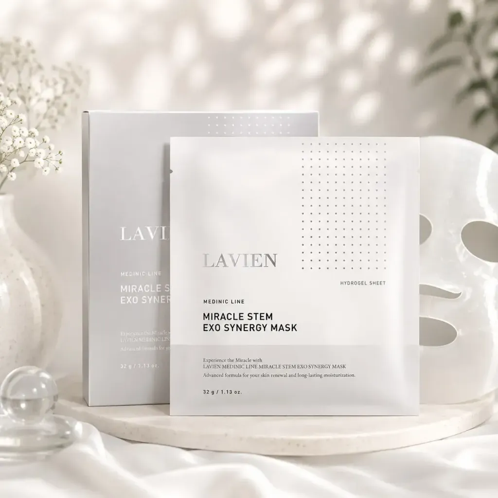 JuzBeauty_JuzBeautyMalaysia_JuzPretty_Authentic_Kbeauty_Malaysia_Skin_Care_Cosmetics_K-beauty_Health_Care_korean_streetwear_LAVIEN Medinic Miracle Stem Exo Synergy Mask Medinic奇迹干细胞外泌体协同修护面膜 1