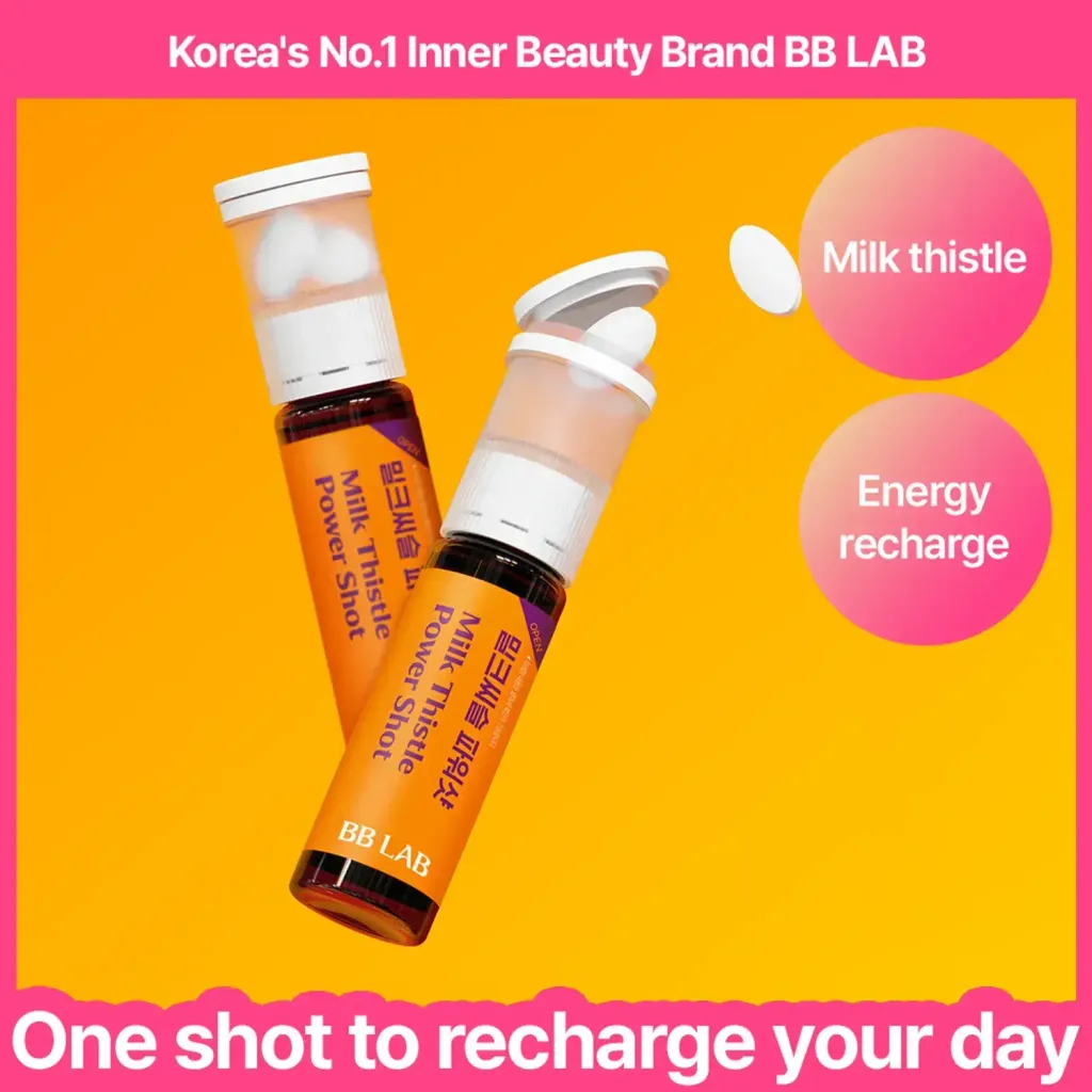 JuzBeauty_JuzBeautyMalaysia_JuzPretty_Authentic_Kbeauty_Malaysia_Skin_Care_Cosmetics_K-beauty_Health_Care_korean_streetwear_BB LAB Milk Thistle Power Shot BBLAB 奶蓟草能量饮2