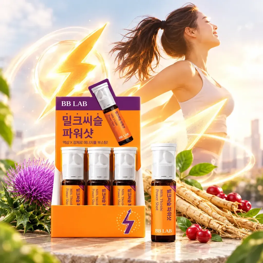 JuzBeauty_JuzBeautyMalaysia_JuzPretty_Authentic_Kbeauty_Malaysia_Skin_Care_Cosmetics_K-beauty_Health_Care_korean_streetwear_BB LAB Milk Thistle Power Shot BBLAB 奶蓟草能量饮1