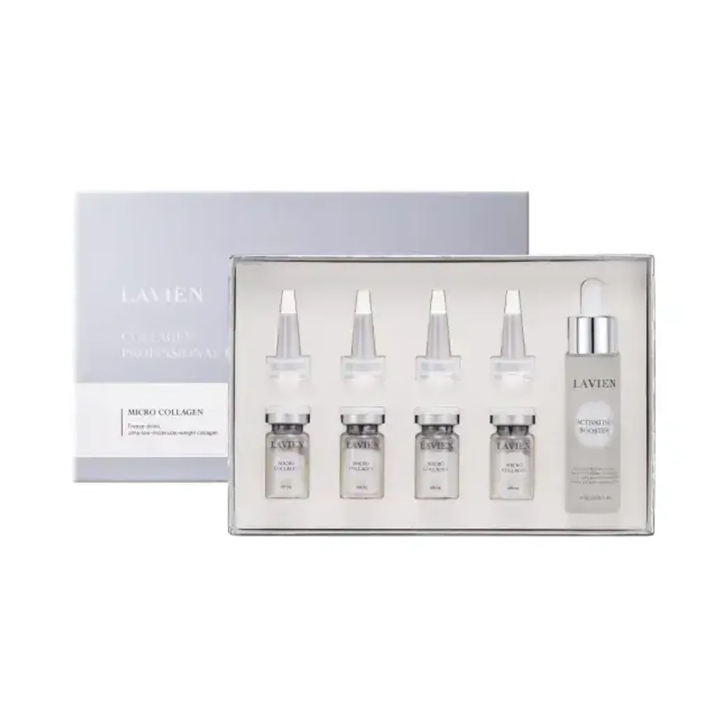 JuzBeauty_JuzBeautyMalaysia_JuzPretty_Authentic_Kbeauty_Malaysia_Skin_Care_Cosmetics_K-beauty_Health_Care_korean_streetwear_LAVIEN Collagen Professional Program 低分子胶原蛋白修护安瓶套盒1