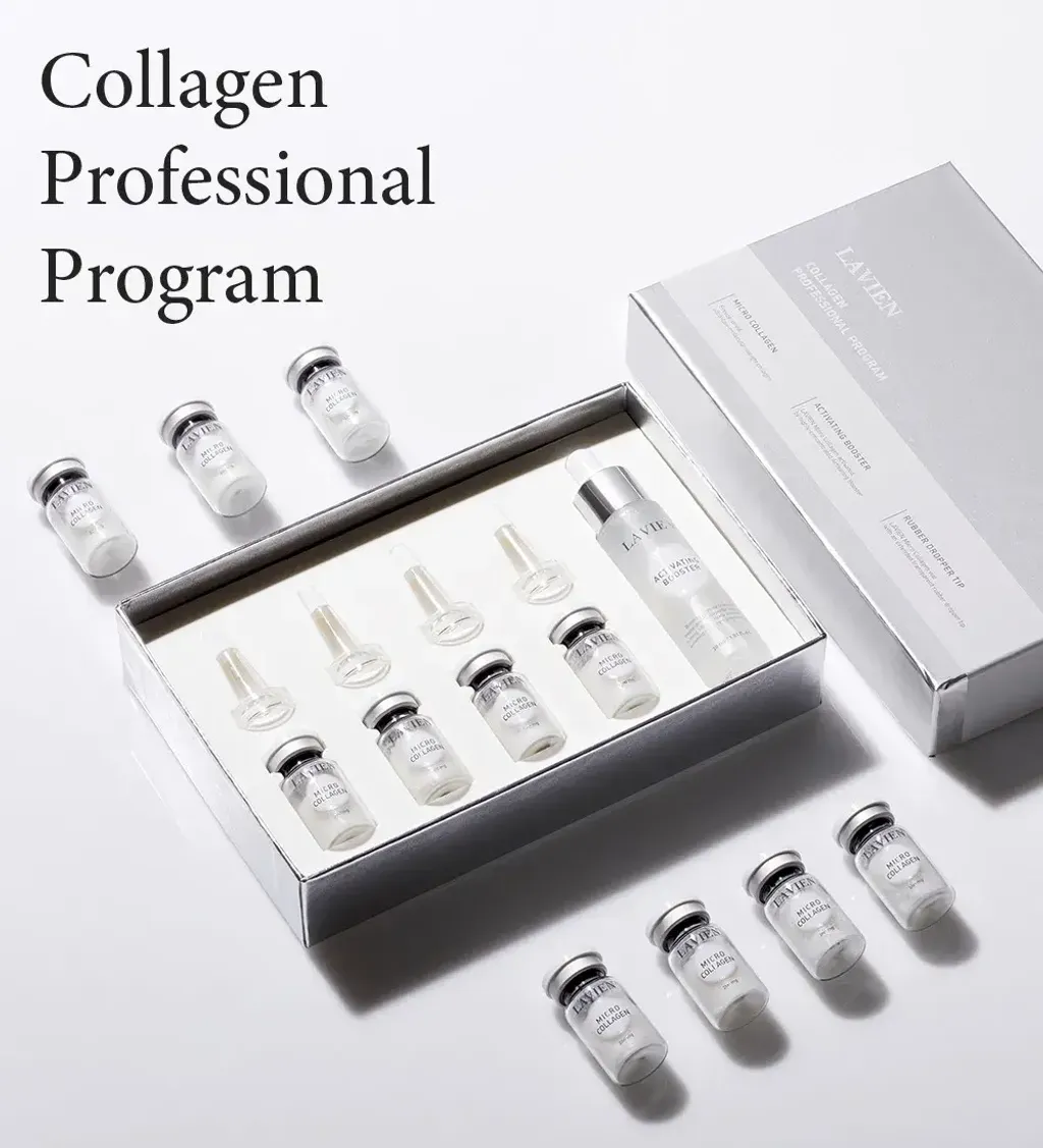 JuzBeauty_JuzBeautyMalaysia_JuzPretty_Authentic_Kbeauty_Malaysia_Skin_Care_Cosmetics_K-beauty_Health_Care_korean_streetwear_LAVIEN Collagen Professional Program 低分子胶原蛋白修护安瓶套盒7
