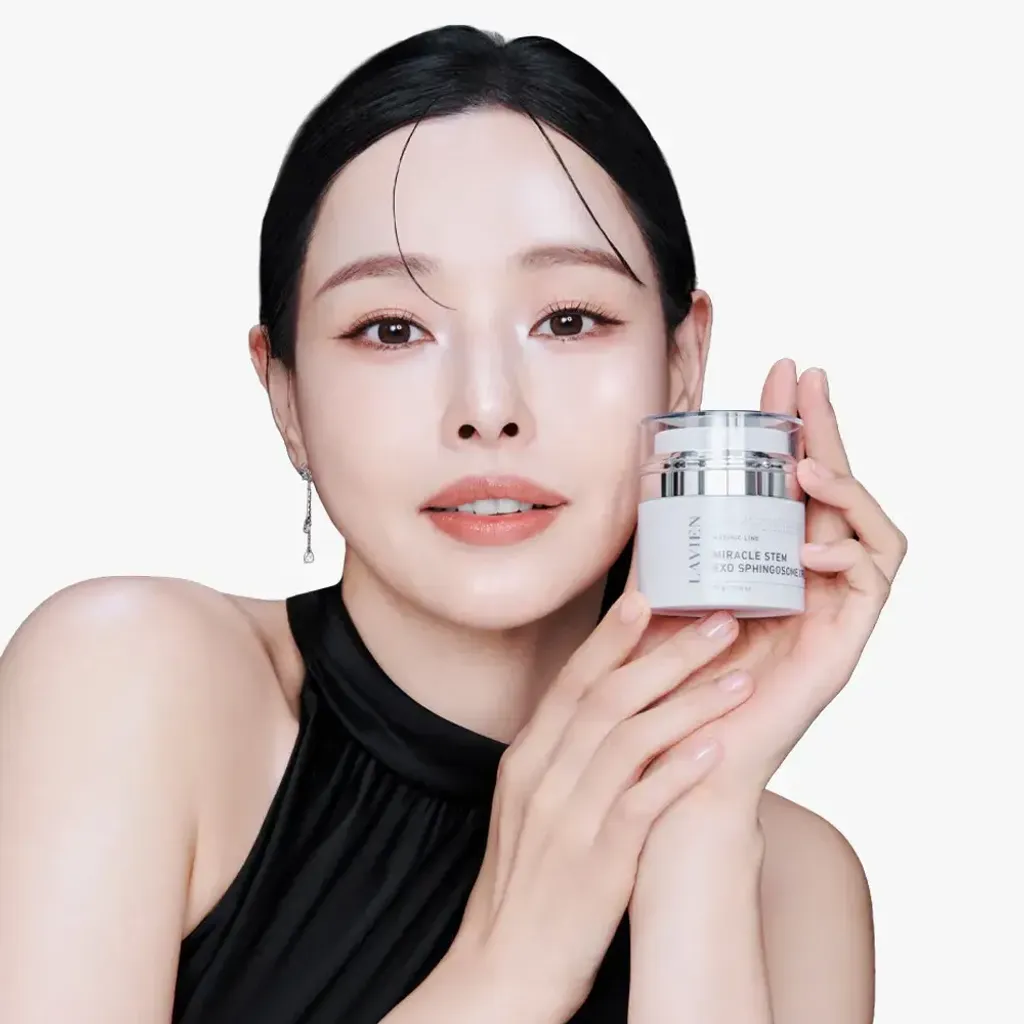 JuzBeauty_JuzBeautyMalaysia_JuzPretty_Authentic_Kbeauty_Malaysia_Skin_Care_Cosmetics_K-beauty_Health_Care_korean_streetwear_LAVIEN Medinic Line Miracle Stem Exo Sphingosome Cream 奇迹干细胞外泌体神经鞘氨醇修护面霜5