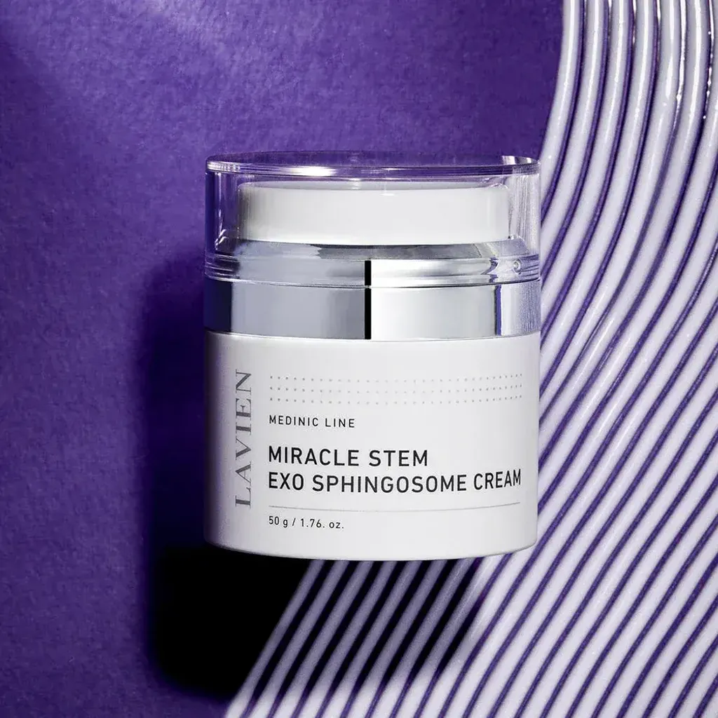 JuzBeauty_JuzBeautyMalaysia_JuzPretty_Authentic_Kbeauty_Malaysia_Skin_Care_Cosmetics_K-beauty_Health_Care_korean_streetwear_LAVIEN Medinic Line Miracle Stem Exo Sphingosome Cream 奇迹干细胞外泌体神经鞘氨醇修护面霜6