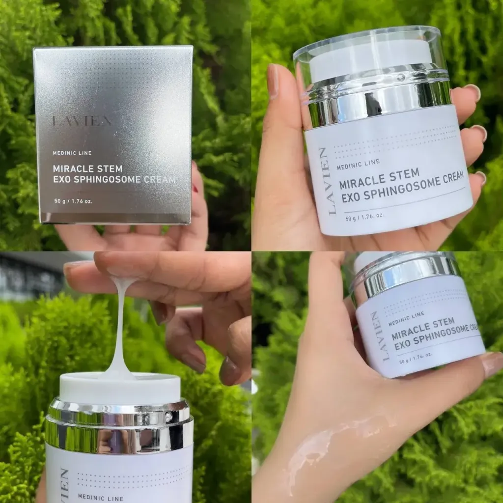 JuzBeauty_JuzBeautyMalaysia_JuzPretty_Authentic_Kbeauty_Malaysia_Skin_Care_Cosmetics_K-beauty_Health_Care_korean_streetwear_LAVIEN Medinic Line Miracle Stem Exo Sphingosome Cream 奇迹干细胞外泌体神经鞘氨醇修护面霜4