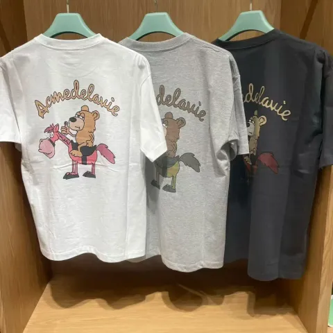 JuzBeauty_JuzBeautyMalaysia_JuzPretty_Authentic_Kbeauty_Malaysia_Skin_Care_Cosmetics_K-beauty_Health_Care_korean_streetwear_ADLV Horse Rider Short Sleeve T-Shirt Tee 上衣15