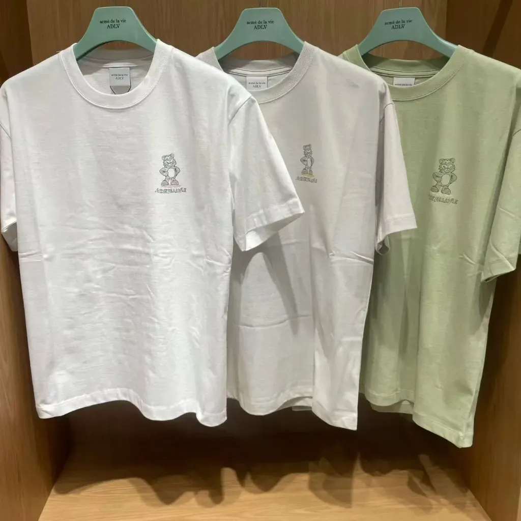 JuzBeauty_JuzBeautyMalaysia_JuzPretty_Authentic_Kbeauty_Malaysia_Skin_Care_Cosmetics_K-beauty_Health_Care_korean_streetwear_ADLV Hello AC Bear Short Sleeve T-Shirt Tee 上衣14