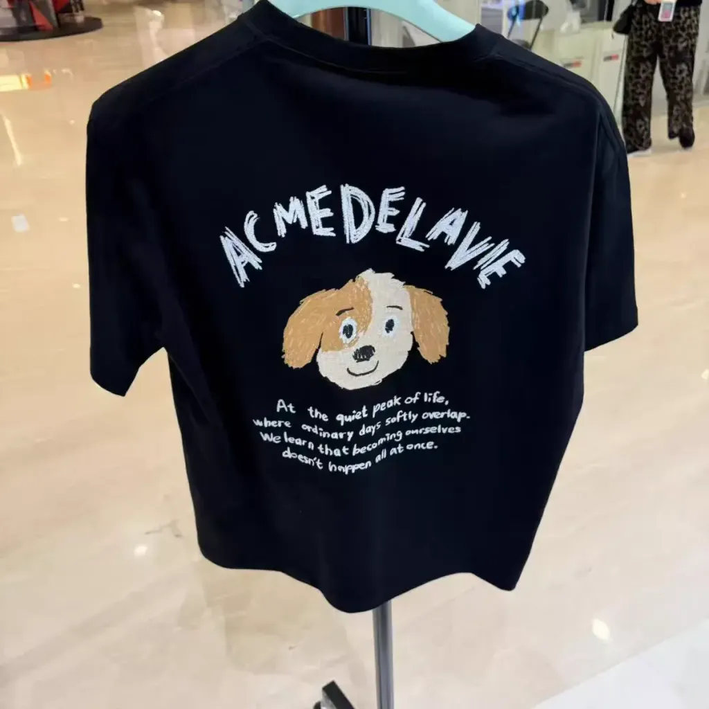 JuzBeauty_JuzBeautyMalaysia_JuzPretty_Authentic_Kbeauty_Malaysia_Skin_Care_Cosmetics_K-beauty_Health_Care_korean_streetwear_ADLV Animal Drawing Short Sleeve T-Shirt Tee 上衣7