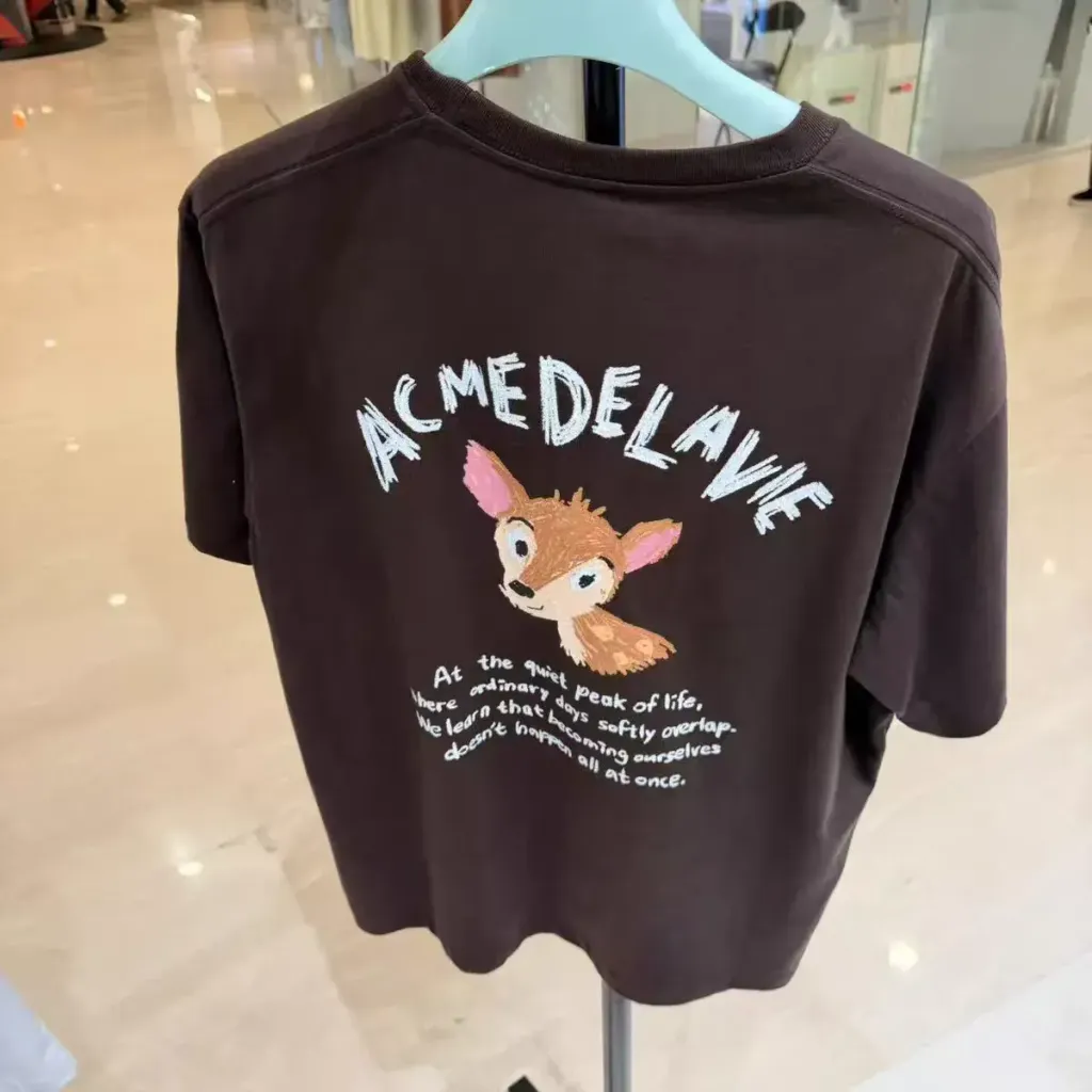 JuzBeauty_JuzBeautyMalaysia_JuzPretty_Authentic_Kbeauty_Malaysia_Skin_Care_Cosmetics_K-beauty_Health_Care_korean_streetwear_ADLV Animal Drawing Short Sleeve T-Shirt Tee 上衣6