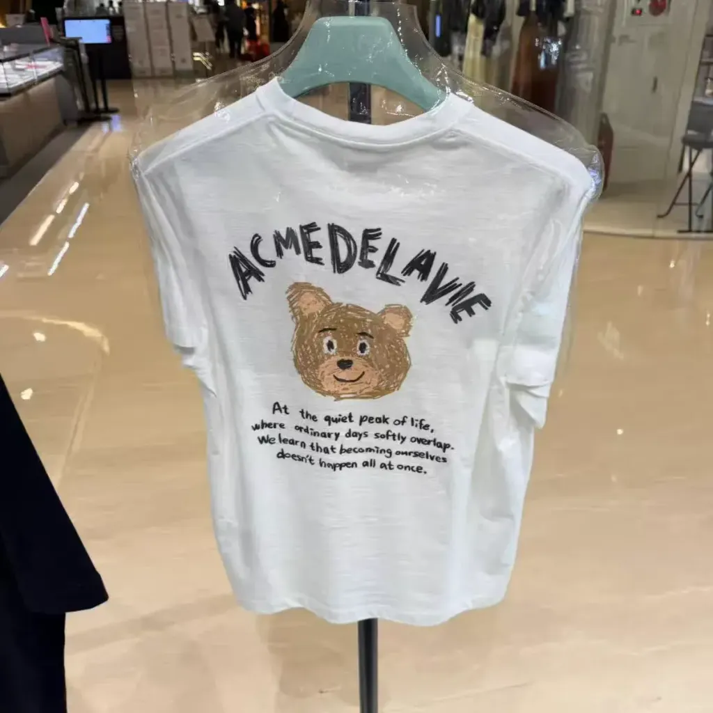 JuzBeauty_JuzBeautyMalaysia_JuzPretty_Authentic_Kbeauty_Malaysia_Skin_Care_Cosmetics_K-beauty_Health_Care_korean_streetwear_ADLV Animal Drawing Short Sleeve T-Shirt Tee 上衣9