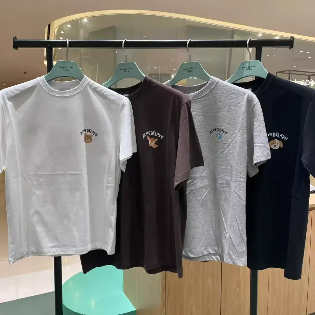 JuzBeauty_JuzBeautyMalaysia_JuzPretty_Authentic_Kbeauty_Malaysia_Skin_Care_Cosmetics_K-beauty_Health_Care_korean_streetwear_ADLV Animal Drawing Short Sleeve T-Shirt Tee 上衣10