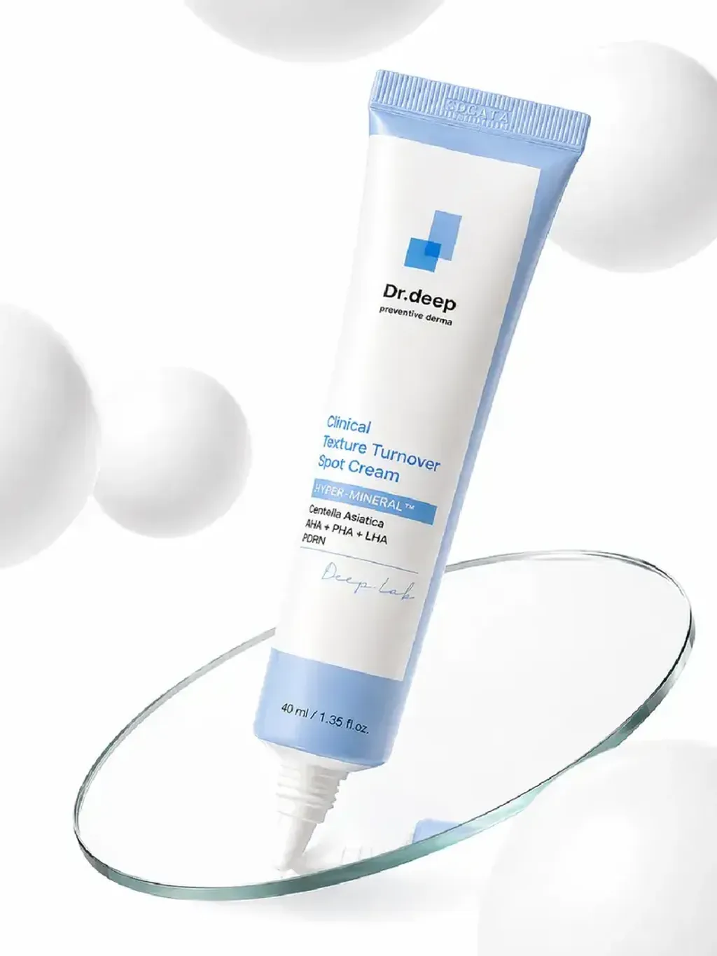 JuzBeauty_JuzBeautyMalaysia_JuzPretty_Authentic_Kbeauty_Malaysia_Skin_Care_Cosmetics_K-beauty_Health_Care_korean_streetwear_DR.DEEP Clinical Texture Turnover Spot Cream DR DEEP TT矿物点点霜9