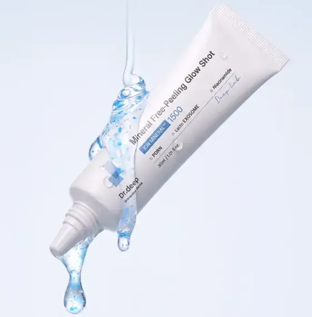JuzBeauty_JuzBeautyMalaysia_JuzPretty_Authentic_Kbeauty_Malaysia_Skin_Care_Cosmetics_K-beauty_Health_Care_korean_streetwear_DR.DEEP Mineral Free Peeling Glow Shot 1500 DR DEEP 矿物焕肤1500精华1