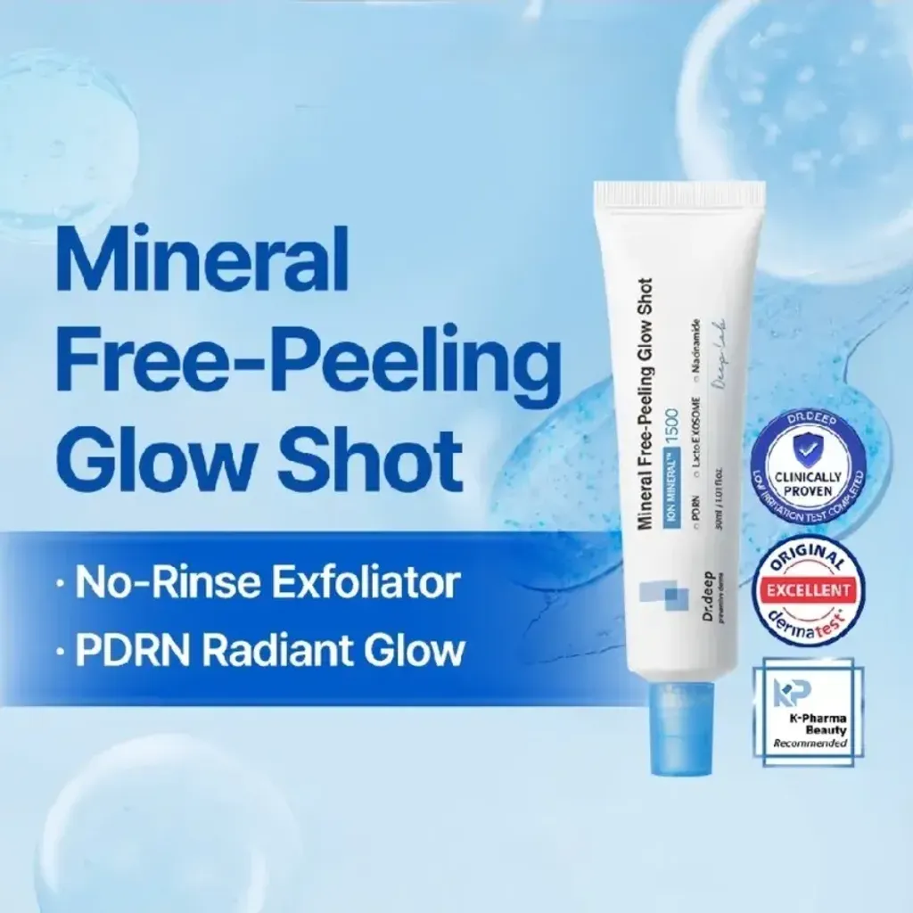 JuzBeauty_JuzBeautyMalaysia_JuzPretty_Authentic_Kbeauty_Malaysia_Skin_Care_Cosmetics_K-beauty_Health_Care_korean_streetwear_DR.DEEP Mineral Free Peeling Glow Shot 1500 DR DEEP 矿物焕肤1500精华3
