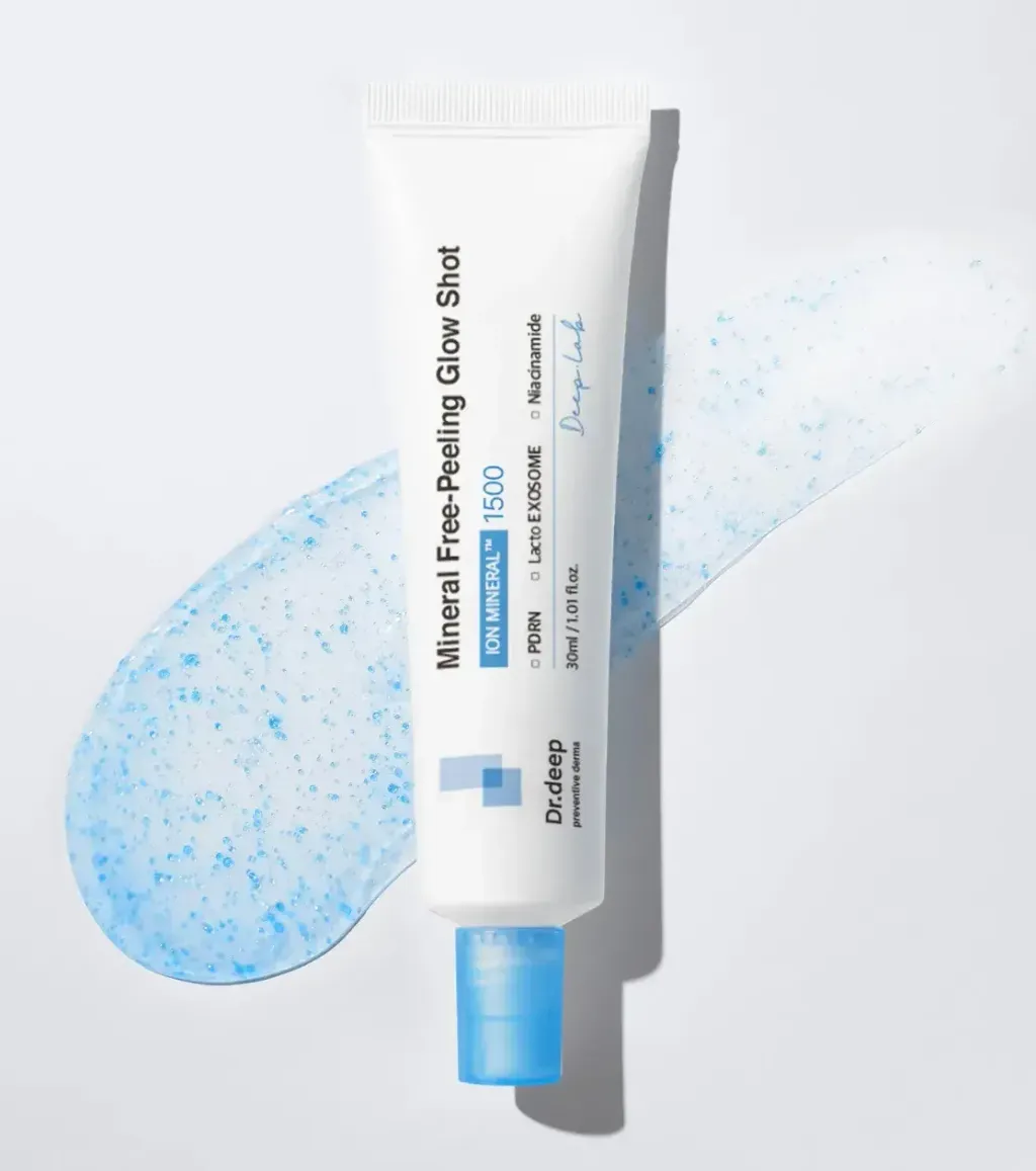 JuzBeauty_JuzBeautyMalaysia_JuzPretty_Authentic_Kbeauty_Malaysia_Skin_Care_Cosmetics_K-beauty_Health_Care_korean_streetwear_DR.DEEP Mineral Free Peeling Glow Shot 1500 DR DEEP 矿物焕肤1500精华10