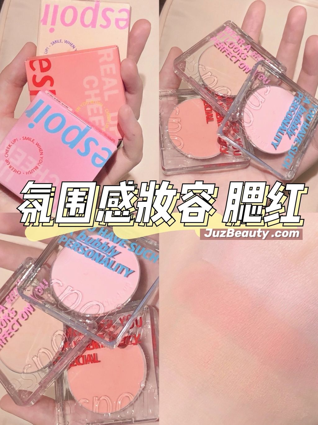 JuzBeauty_JuzBeautyMalaysia_JuzPretty_Authentic_Kbeauty_Malaysia_Jbeauty_Australia_Health_Care_espoir_Real_Cheek_Up_Cheery_Berry_Bubbly_Pink_Caring_Coral_Loving_Peach_Smiley_Sand_