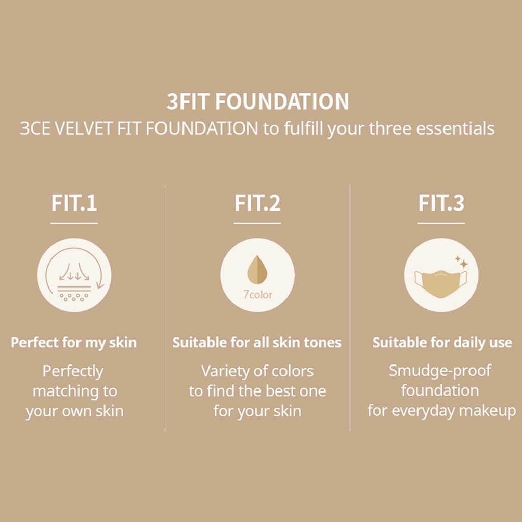 JuzBeauty_JuzBeautyMalaysia_JuzPretty_Authentic_Kbeauty_Malaysia_Skin_Care_Cosmetics_Jbeauty_Australia_Health_Care_3CE_Velvet_Fit_Foundation_ (4)