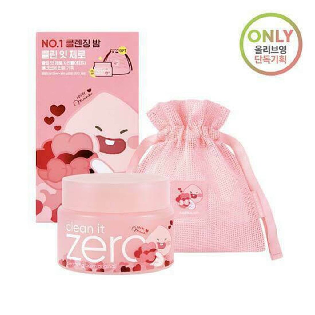 JuzBeauty_JuzBeautyMalaysia_JuzPretty_Authentic_Kbeauty_Malaysia_Skin_Care_Cosmetics_Jbeauty_Australia_Health_Care_BANILA_CO_Clean_It_Zero_Cleansing_Balm_Original_125ml_Special_Set_Special_Gift_Little_Apeach_Me ( (4)