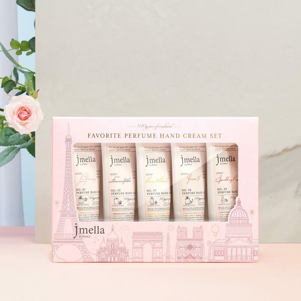 JuzBeauty_JuzBeautyMalaysia_JuzPretty_Authentic_Kbeauty_Malaysia_Skin_Care_Cosmetics_Jbeauty_Australia_Health_Care_jmella Favorite Hand Cream Set 4