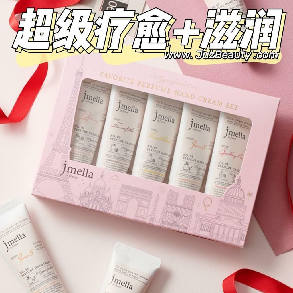 JuzBeauty_JuzBeautyMalaysia_JuzPretty_Authentic_Kbeauty_Malaysia_Skin_Care_Cosmetics_Jbeauty_Australia_Health_Care_jmella Favorite Hand Cream Set 5