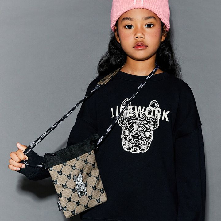 JuzBeauty_JuzBeautyMalaysia_JuzPretty_Authentic_Kbeauty_Malaysia_Skin_Care_Cosmetics_Jbeauty_Australia_Health_Care_korean_streetwear_LifeWork Patch Strap Double Strand Shoulder Bag LW235BG404 6